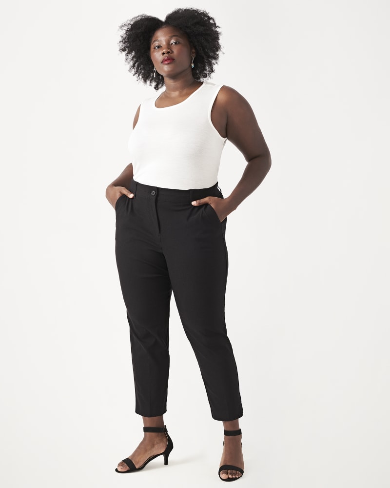 Cropped work deals trousers